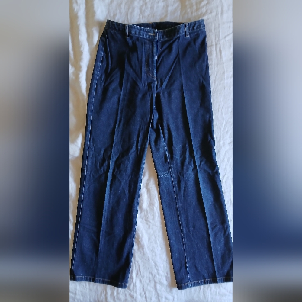 LOFT Women's Straight Leg Jeans - Dark Blue